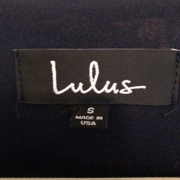 Lulu’s Floral Dress w/ Arm Slits - Picture 7 of 7